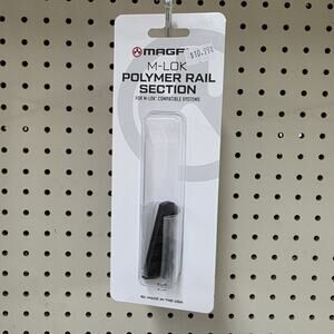 Magpul M-LOK Polymer Rail Section 5 Slot Black MAG590-BLK New in Package